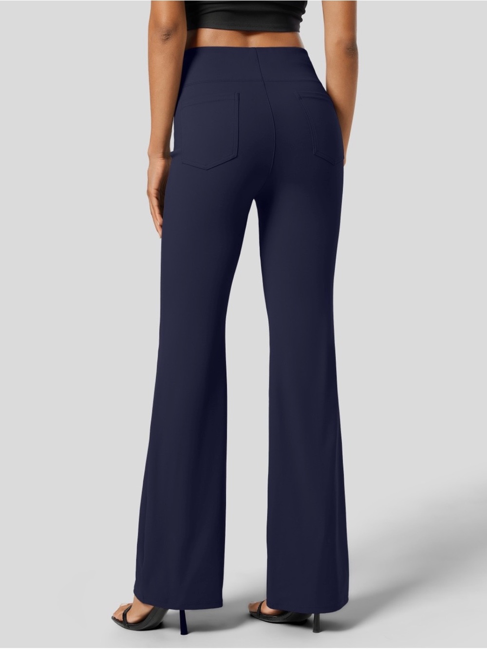 Halara Flex™ High Waisted Back Side Pocket Tapered Work Pants